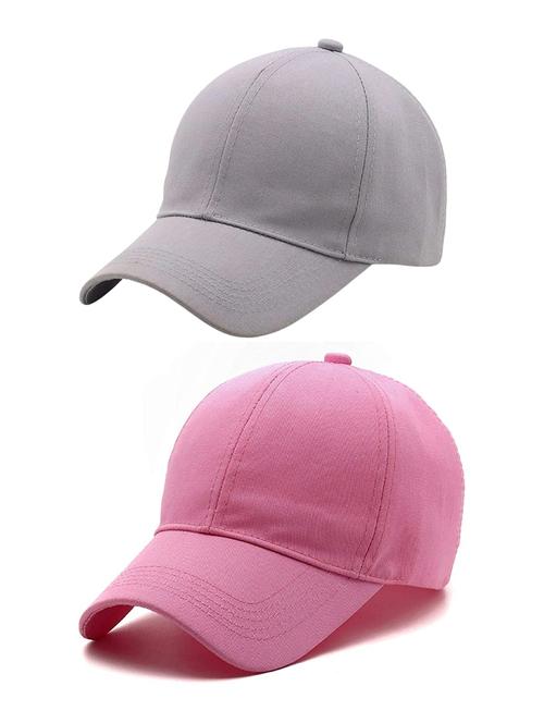 men's pack of 2 solid caps - 21346643 - Very Small Image - 1
