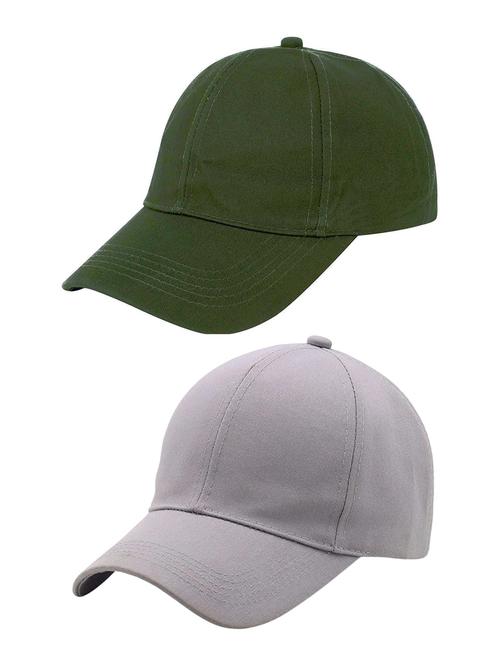 men's pack of 2 solid caps - 21346652 - Very Small Image - 1