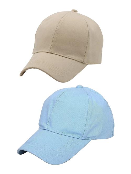 men's pack of 2 solid caps - 21346665 - Very Small Image - 1