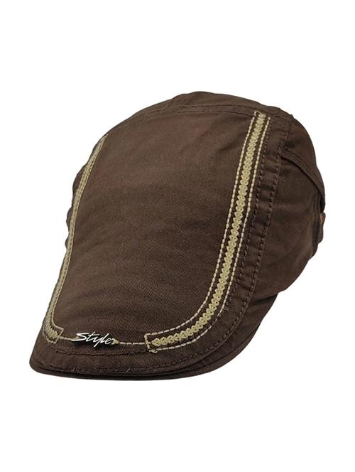 men's solid golf cap - 21346714 - Very Small Image - 1