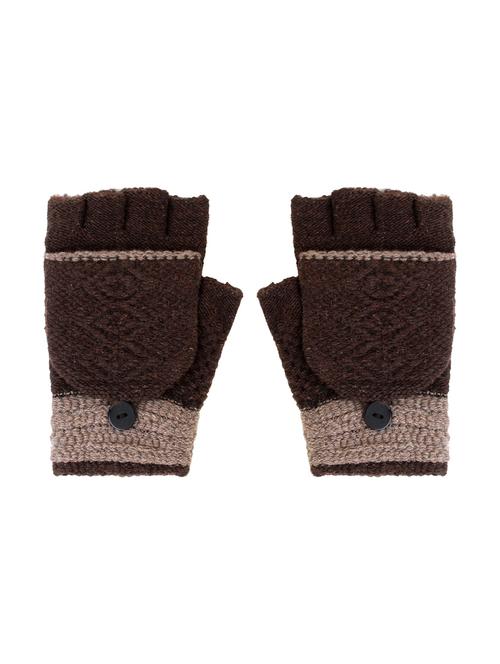 women self designed woolen glofes - 21346968 - Very Small Image - 1