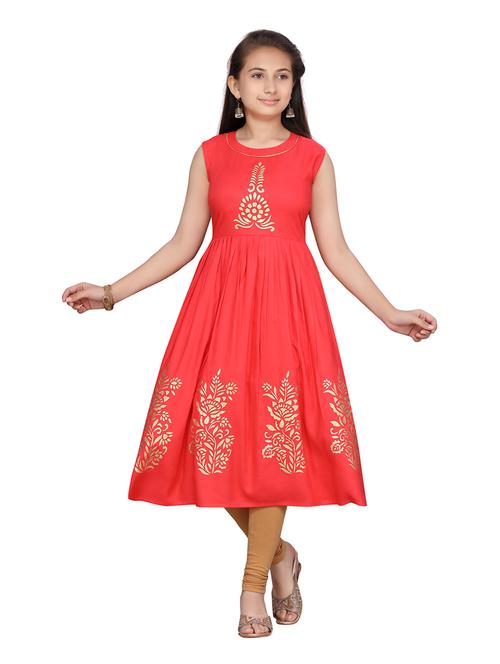pink cotton kurta legging suit set - 21348928 - Very Small Image - 1