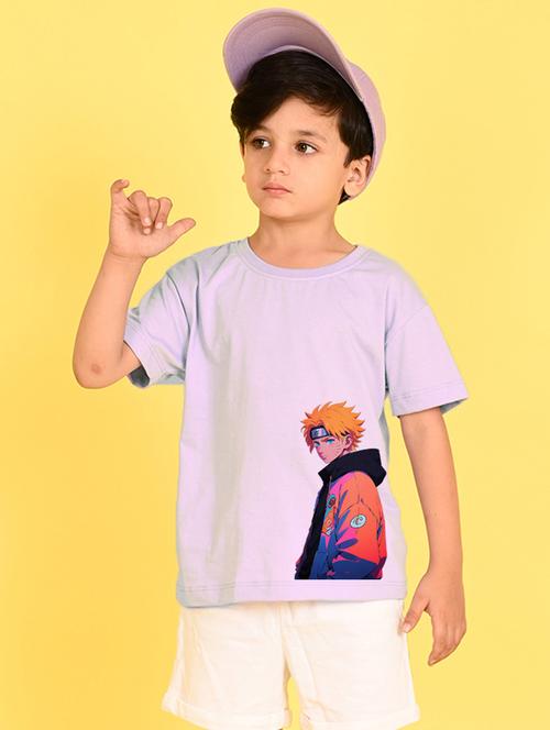 boys placement print cotton t-shirt - 21350019 - Very Small Image - 1