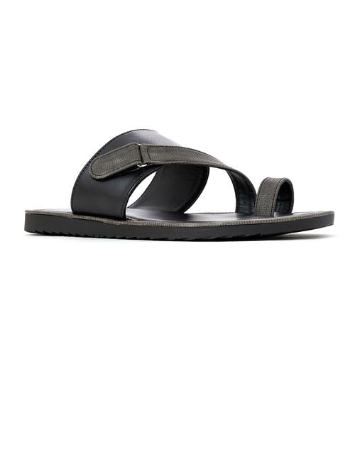 grey synthetic slip on sandals - 21351922 - Very Small Image - 1