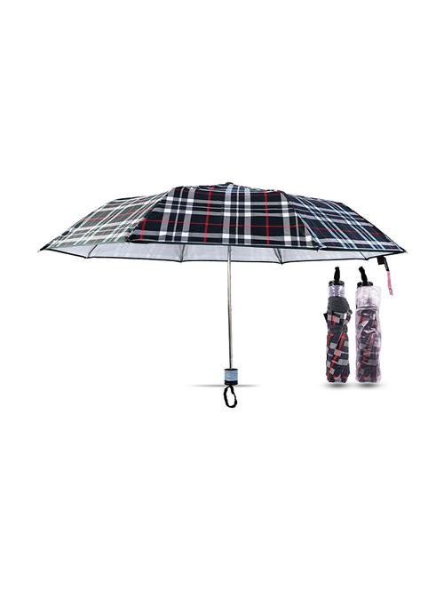 check printed umbrella - 21352948 - Very Small Image - 1