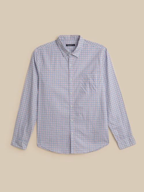 men checkered cotton casual shirt - 21354776 - Very Small Image - 1