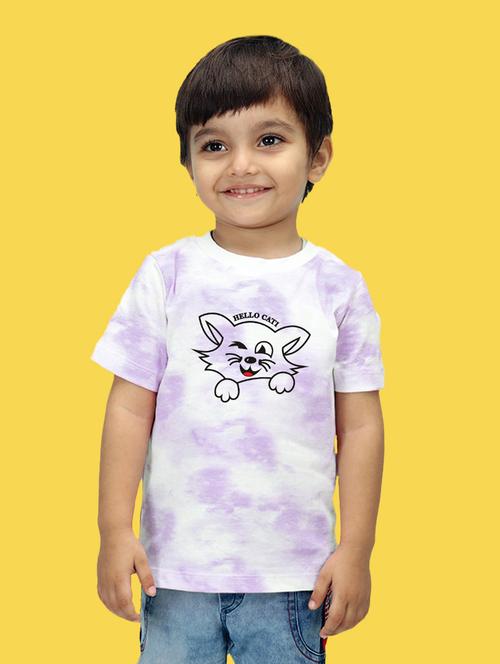 boy tie & dye round neck t-shirt - 21354869 - Very Small Image - 1