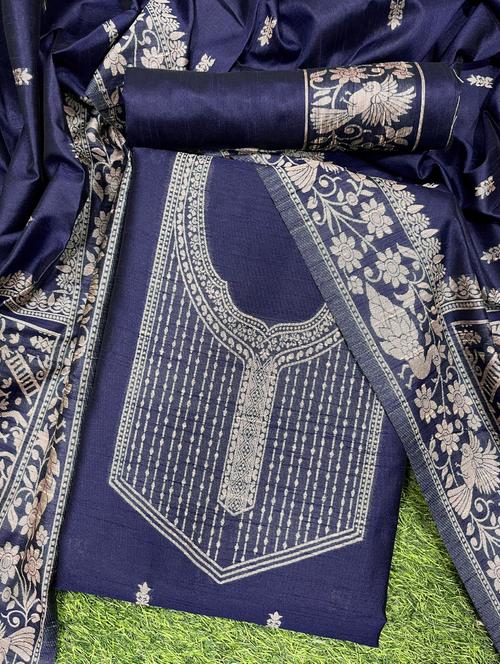 women printed unstitched suit set - 21357539 - Very Small Image - 1