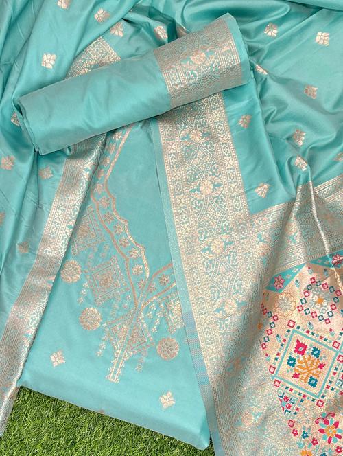 women self design unstitched suits - 21357751 - Very Small Image - 1