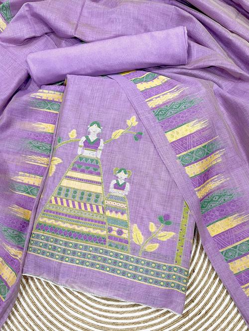 women self design unstitched suits - 21357836 - Very Small Image - 1