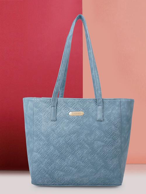 grey leatherette (pu) handbag - 21359469 - Very Small Image - 1