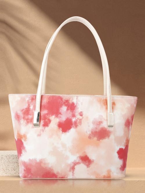 women printed leatherette handbags - 21359653 - Very Small Image - 1