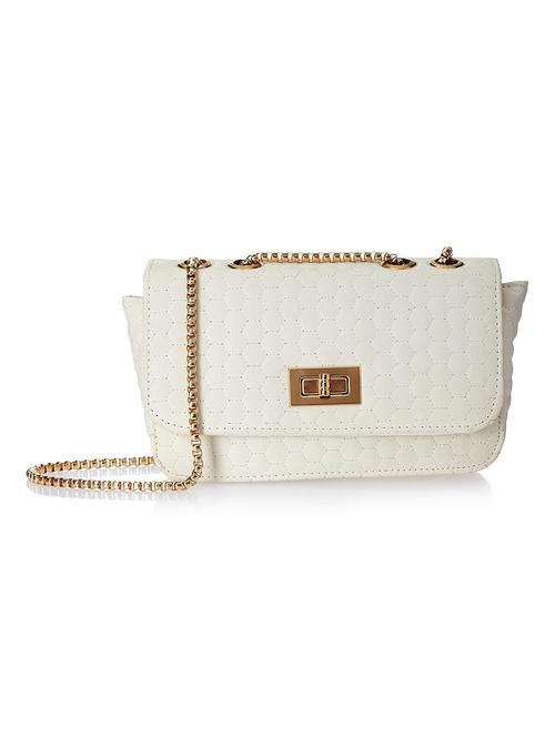 off white leather sling bag - 21359748 - Very Small Image - 1