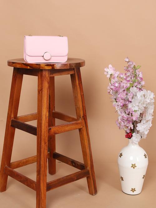 pink leather sling bag - 21359762 - Very Small Image - 1