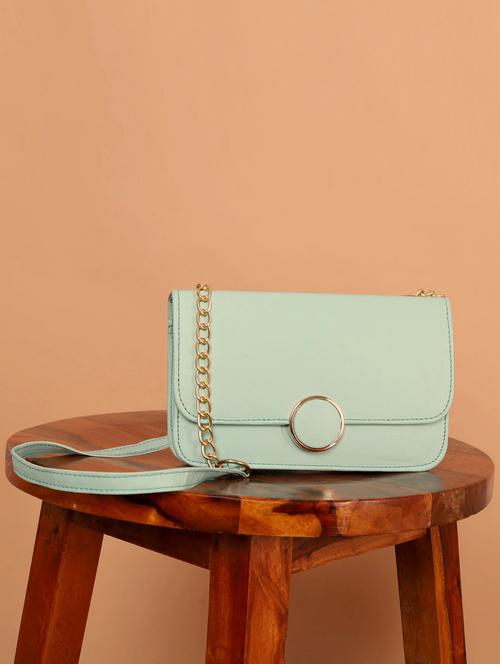 women solids leather sling bags - 21359770 - Very Small Image - 1