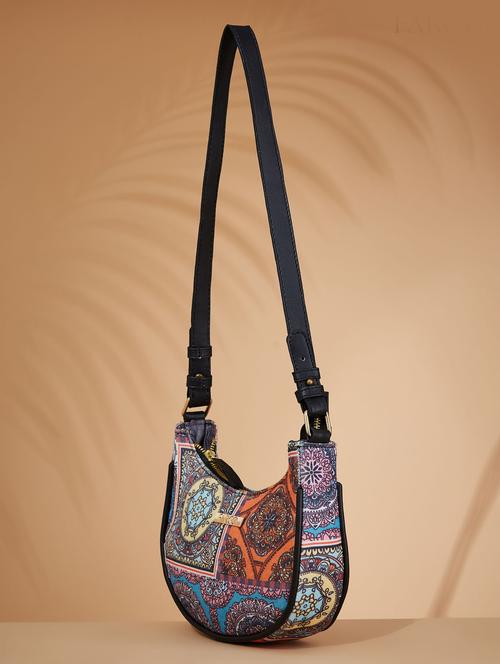 women printed sling bag - 21359874 - Very Small Image - 1