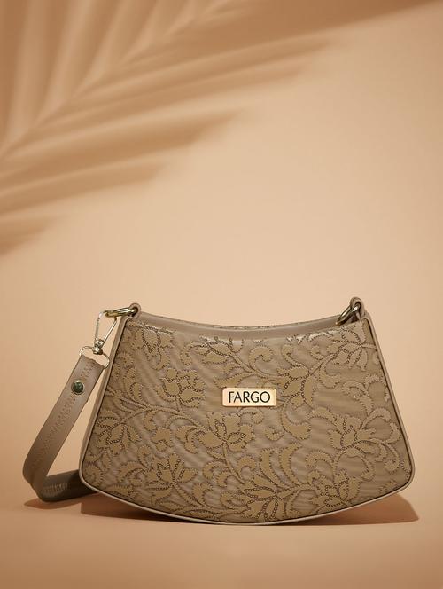 women textutred leather sling bags - 21359905 - Very Small Image - 1