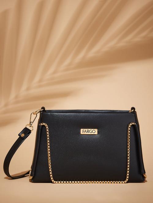 women solids leather sling bags - 21359920 - Very Small Image - 1
