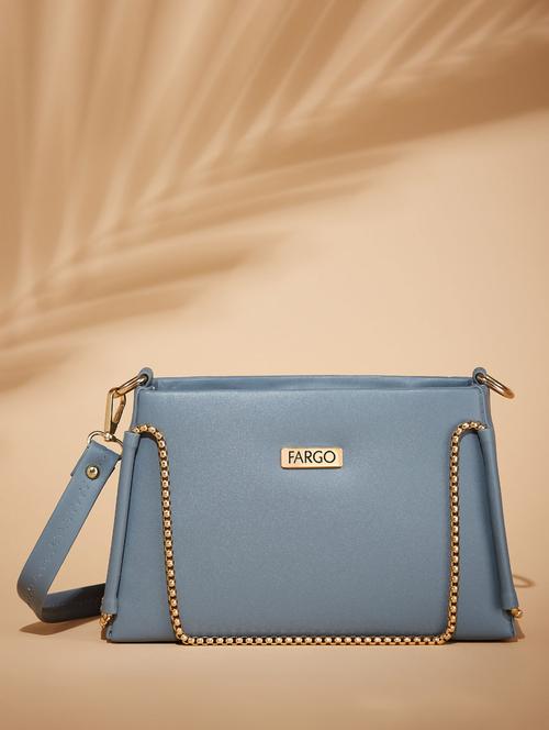 women solids leather sling bags - 21359934 - Very Small Image - 1