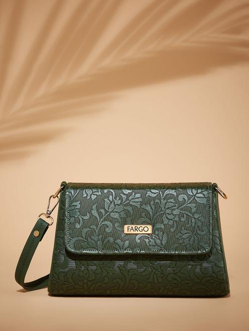 women textured leather sling bags - 21359939 - Very Small Image - 1