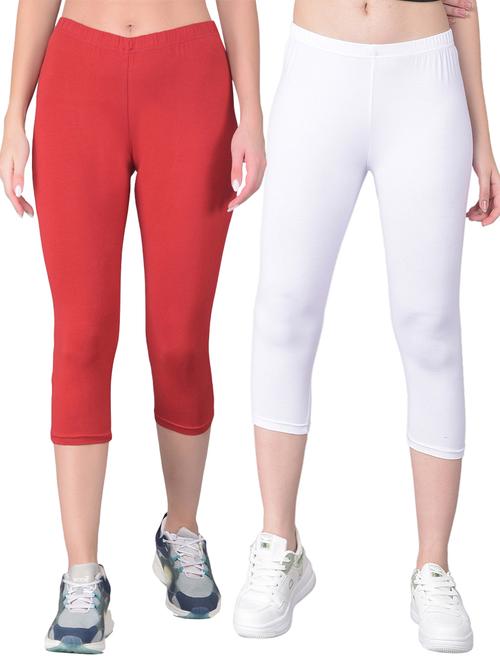 pack of 2 combo mis rise capri - 21361492 - Very Small Image - 1