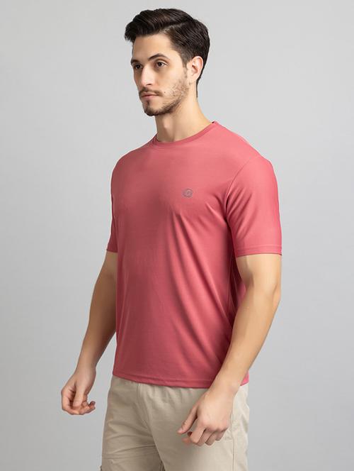 men round neck solid t-shirt - 21364436 - Very Small Image - 1