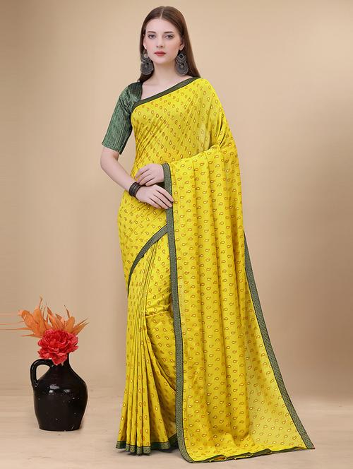 women printed saree - 21364830 - Very Small Image - 1