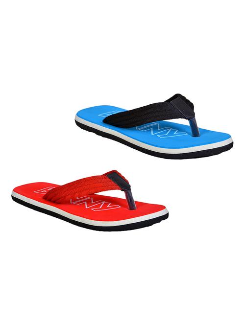 men pack of 2 slip on flip flops - 21364964 - Very Small Image - 1