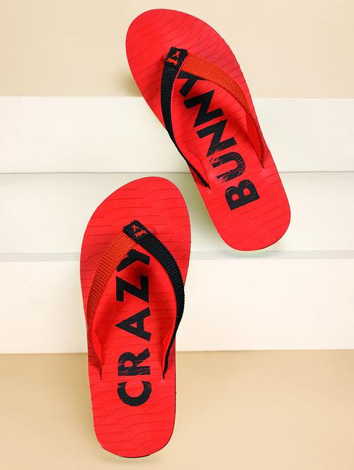 men red slip on flip flop - 21365001 - Very Small Image - 1