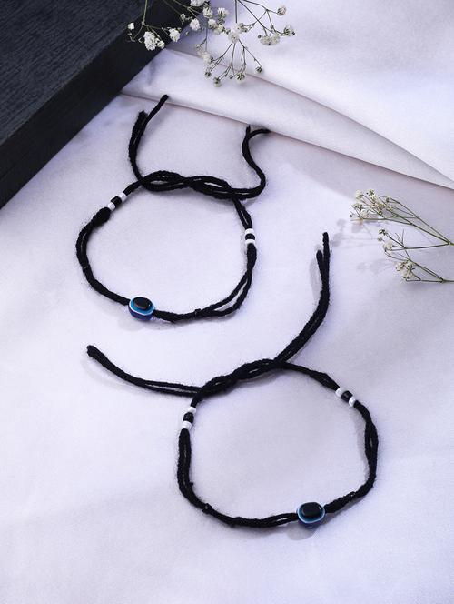 set of 2 evil eye rakhi - 21370147 - Very Small Image - 1