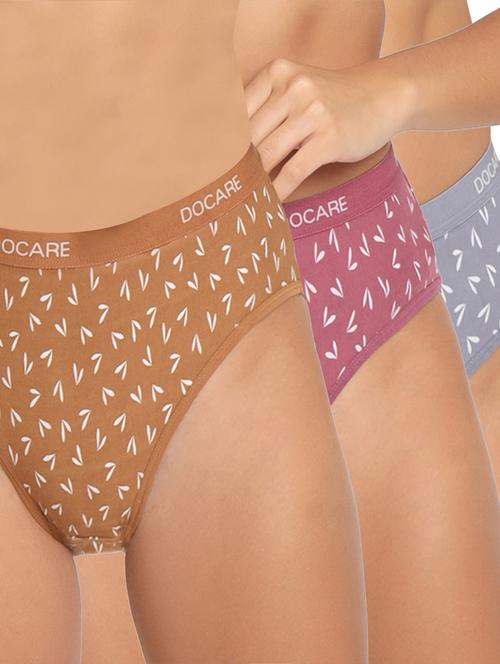pack of 3 women printe hipster panty - 21370704 - Very Small Image - 1