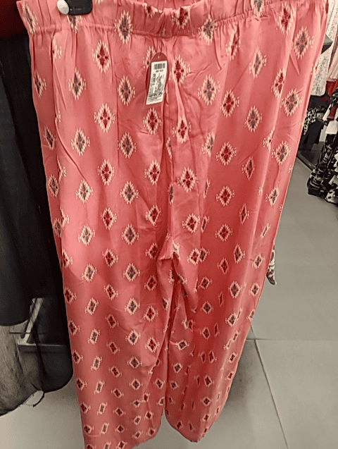 coral rayon palazzo - 21372029 - Very Small Image - 1