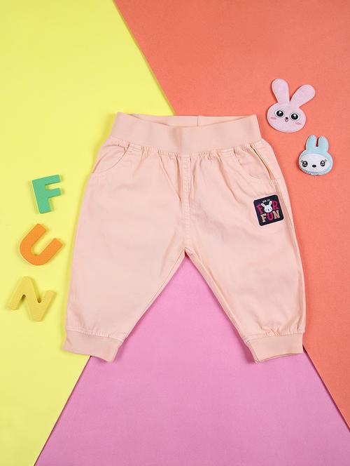 girls pink patched jogger - 21374777 - Very Small Image - 1