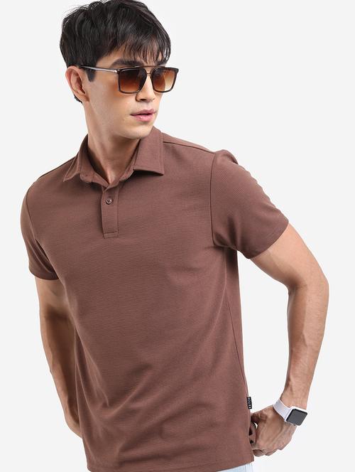 men solid polo t-shirt - 21375304 - Very Small Image - 1