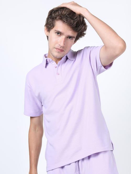 men plain polo neck t-shirt - 21375466 - Very Small Image - 1