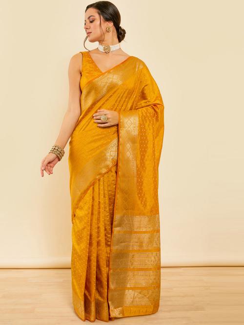 women self design bordered saree - 21383309 - Very Small Image - 1