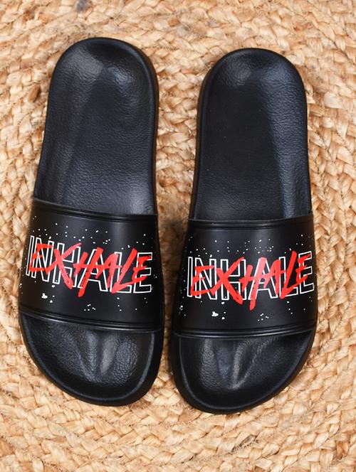 men black slider flip flop - 21383344 - Very Small Image - 1