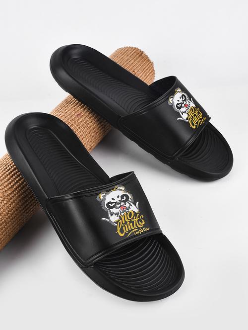 men black slider flip flop - 21383353 - Very Small Image - 1
