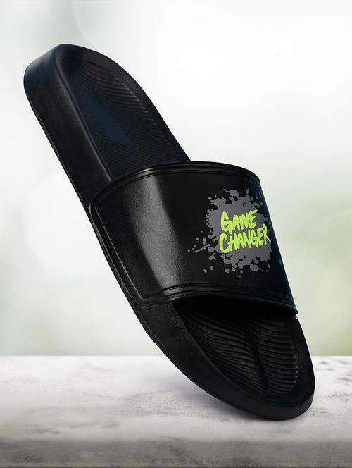 men black slider flip flop - 21383361 - Very Small Image - 1