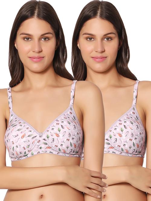 pack of 2 printed t-shirt bra - 21386062 - Very Small Image - 1