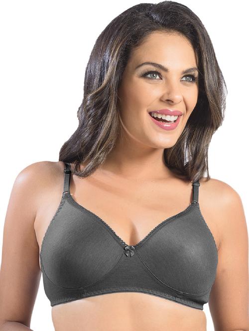 women solid cotton t-shirt bra - 21386611 - Very Small Image - 1