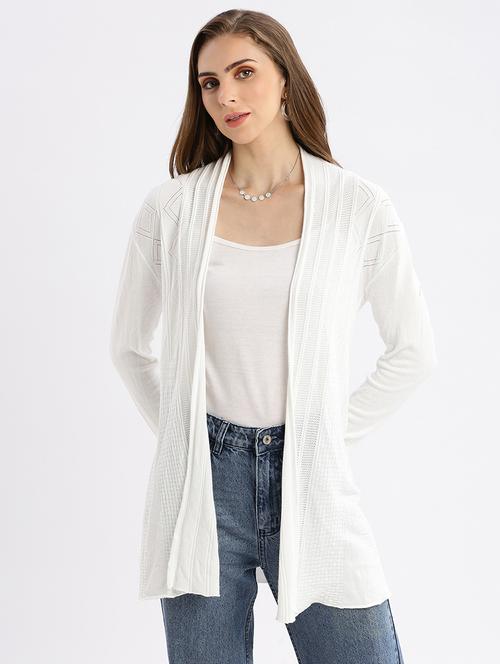 women white acrylic regular shrug - 21387549 - Very Small Image - 1