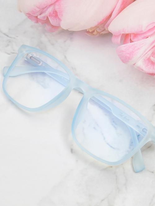 ted smith hustle bluecut & antiglare computer eyeglasses| wayfarer|blue light blocking| blue casual spectacles| 53-18-140 - 21391997 - Very Small Image - 1