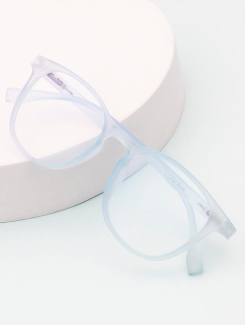 ted smith hustle bluecut & antiglare computer eyeglasses| round|blue light blocking| blue casual spectacles| 50-19-140 - 21392018 - Very Small Image - 1