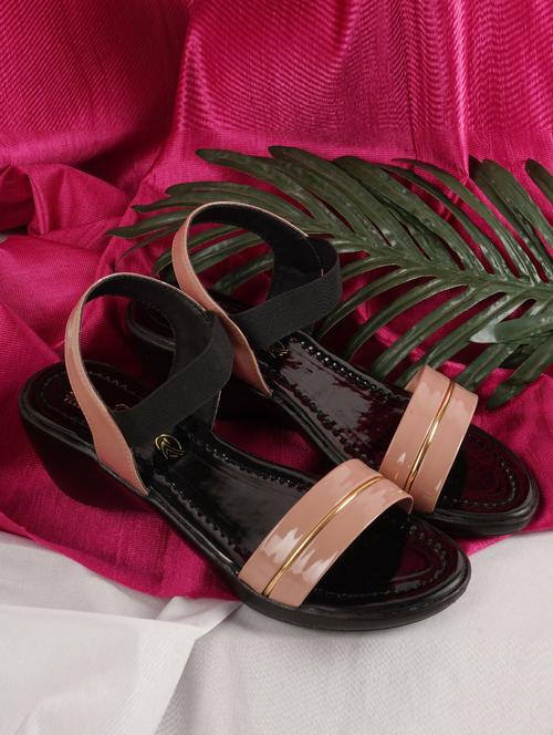 women pink ankle strap sandal - 21395119 - Very Small Image - 1