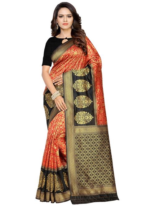 women self design banarasi saree - 21396242 - Very Small Image - 1