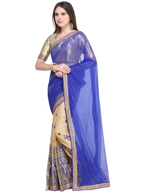 women embroidered saree - 21397013 - Very Small Image - 1