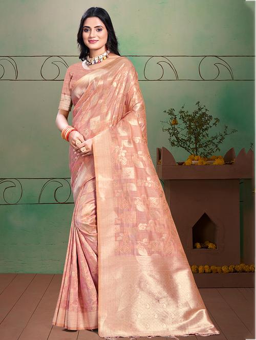 women self design banarasi saree - 21397397 - Very Small Image - 1