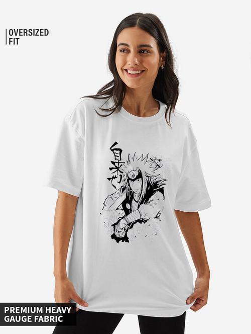 printed round neck oversized t-shirt - 21398130 - Very Small Image - 1