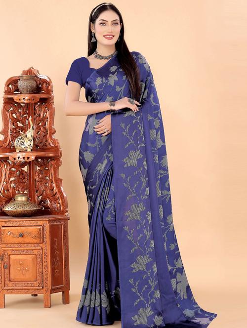 women handloom saree with blouse - 21400751 - Very Small Image - 1